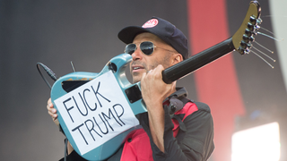 Rage Against The Machine is also raging against right-wing British asshole Nigel Farage